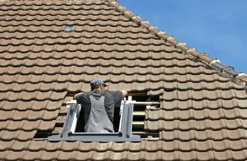 Pose de velux à Lherm